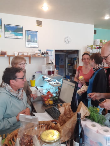 benevoles a la caisse